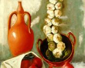 Bodegon Con Ajos - 马里·Fe·罗梅罗·坎波